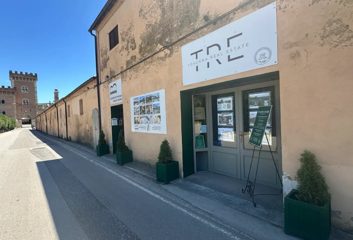 toscana bella casa buero aussen