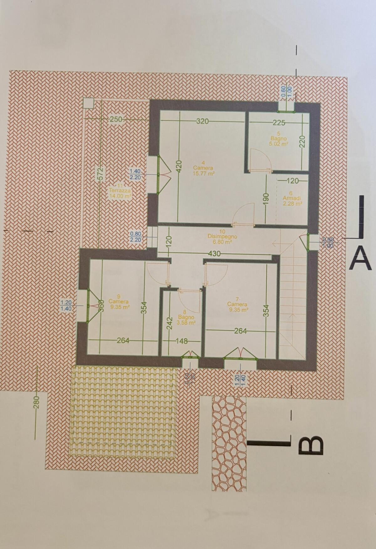 Ground plan for GUARDISTALLO - Latest newly built villa with garden and private pool