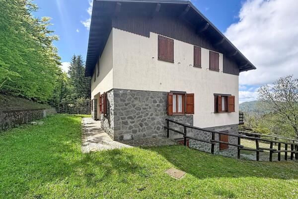 Ampia Villa Bifamiliare con Vista Lago e Giardino