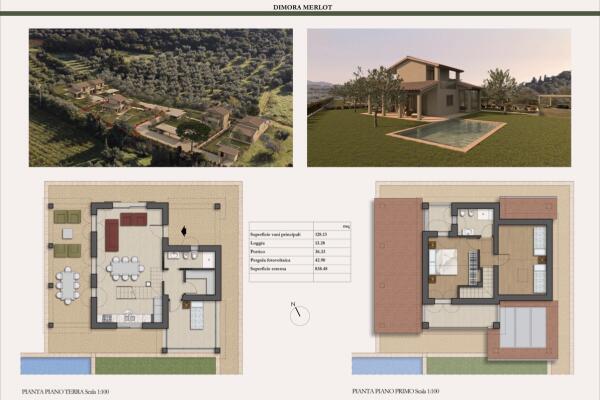 Bolgheri - Newly built villa with swimming pool and private garden, energy class A4