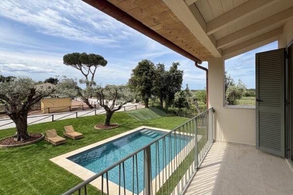 Bolgheri - Last opportunity: villa with pool and private garden in newly built complex, class A4